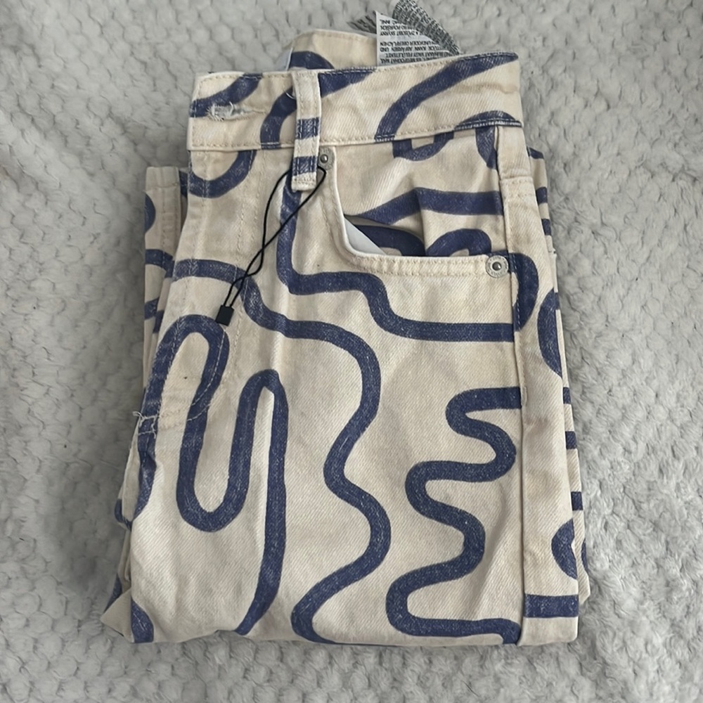 ZARA PATTERN JEANS